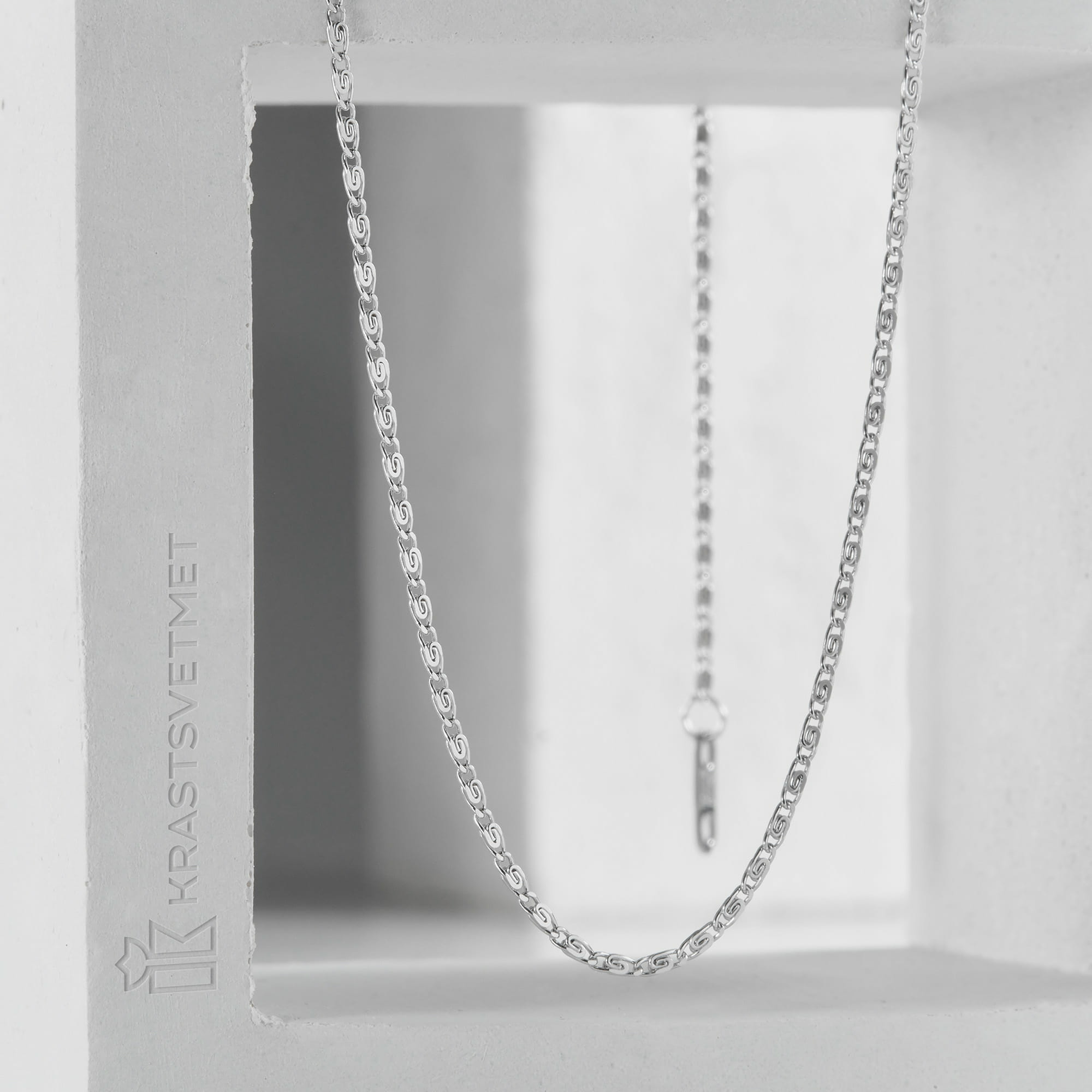 Цепь из серебра 925 пробы KRASTSVETMET НЦ 22-046Ю-3 d.0.30 Серебро 925 пр.