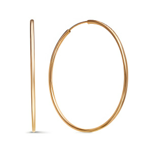 Серьги из золота 585 пробы DEL'TA 520104/35