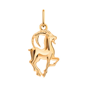 Кулон из золота 585 пробы ATOLL 5270/козерог