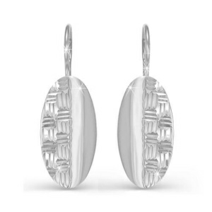 Серьги из серебра 925 пробы DEL'TA с220188