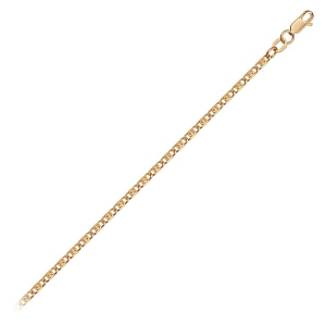 Цепь из золота 585 пробы KRASTSVETMET НЦ 12-046ПГ d.0.50