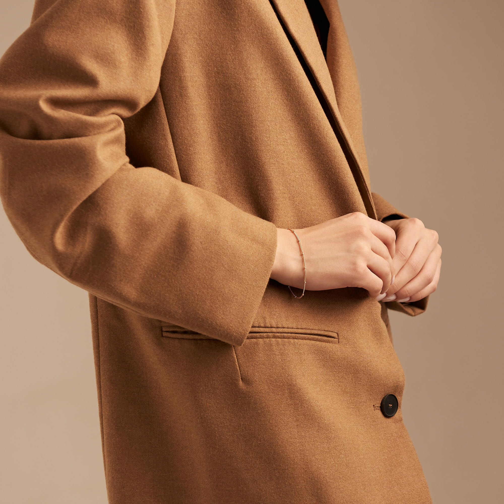 Браслет из золота 585 пробы KRASTSVETMET НБ 12-084 d.0.40 Золото 585 пр.