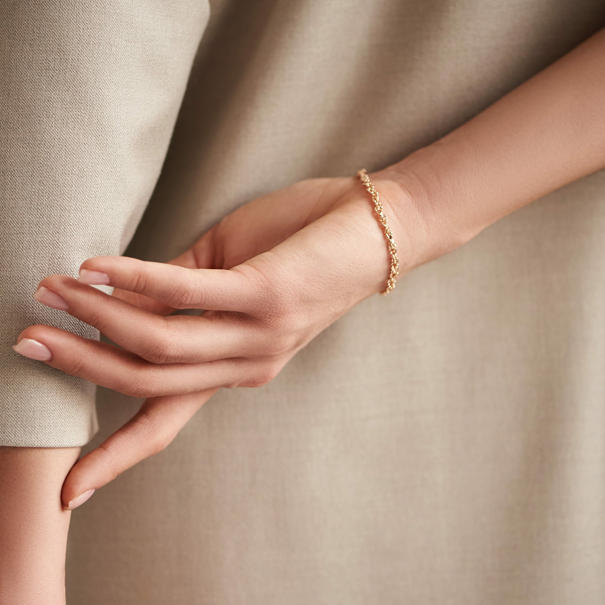 Браслет из золота 585 пробы KRASTSVETMET НБ 12-100 d.1.20 Золото 585 пр.