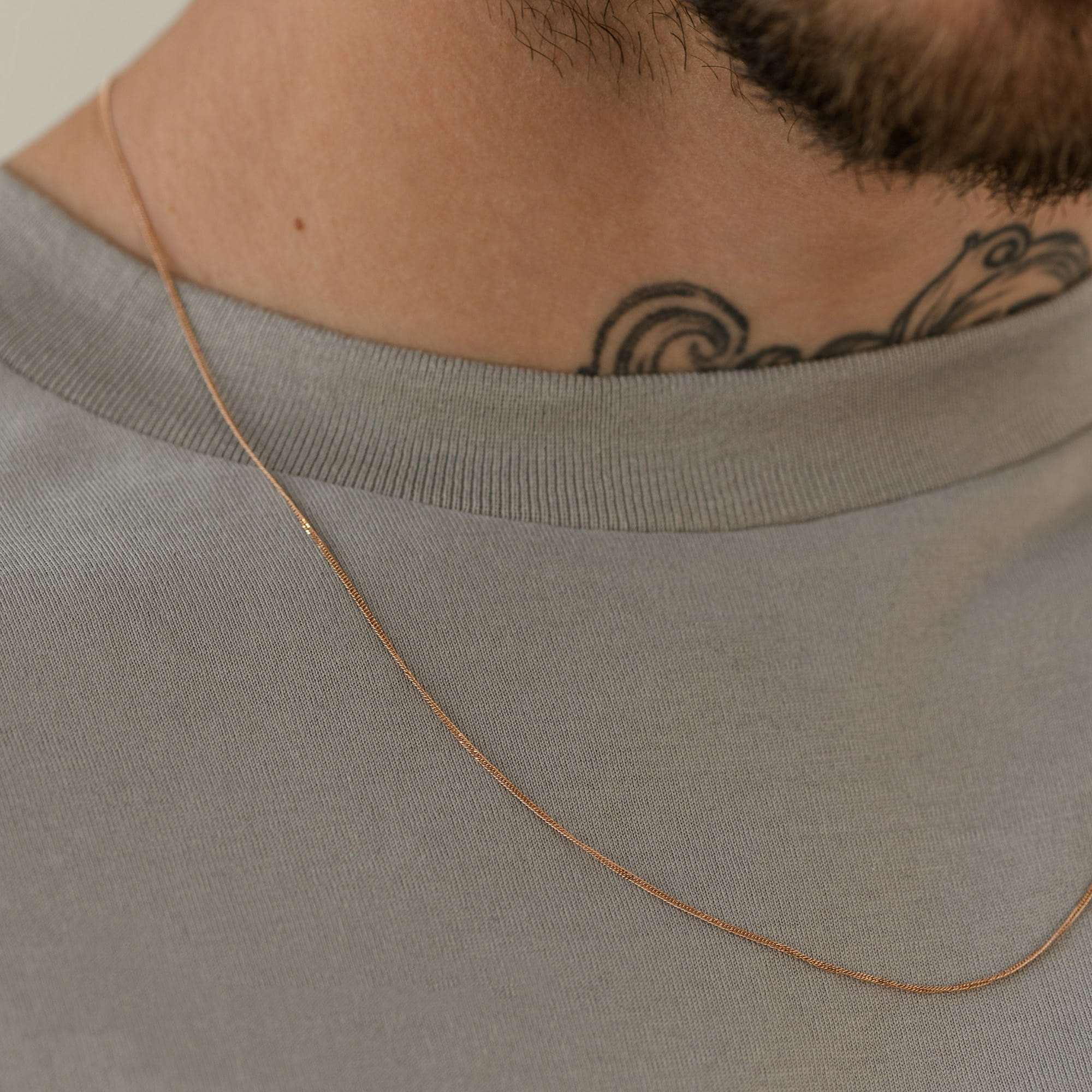 Цепь из золота 585 пробы KRASTSVETMET НЦ 12-023 d.0.20 Золото 585 пр.