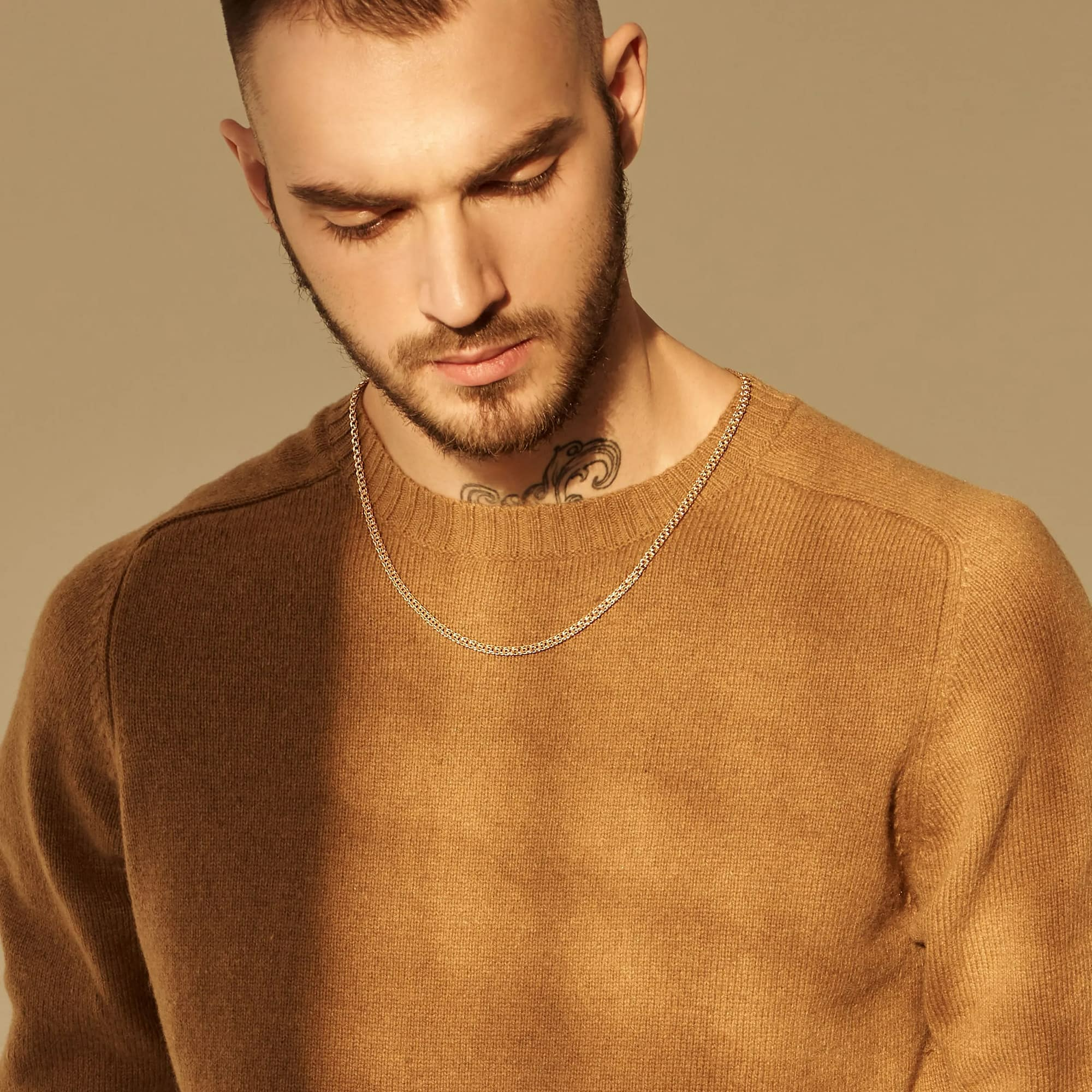 Цепь из золота 585 пробы KRASTSVETMET НЦ 12-316Б d.0.50 Золото 585 пр.