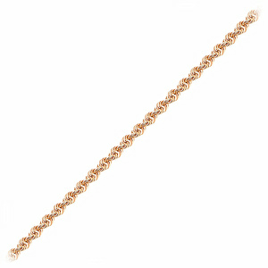 Цепь из золота 585 пробы KRASTSVETMET НЦ 12-029 d.0.35