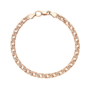 Браслет из золота 585 пробы KRASTSVETMET НБ 12-203 d.0.50