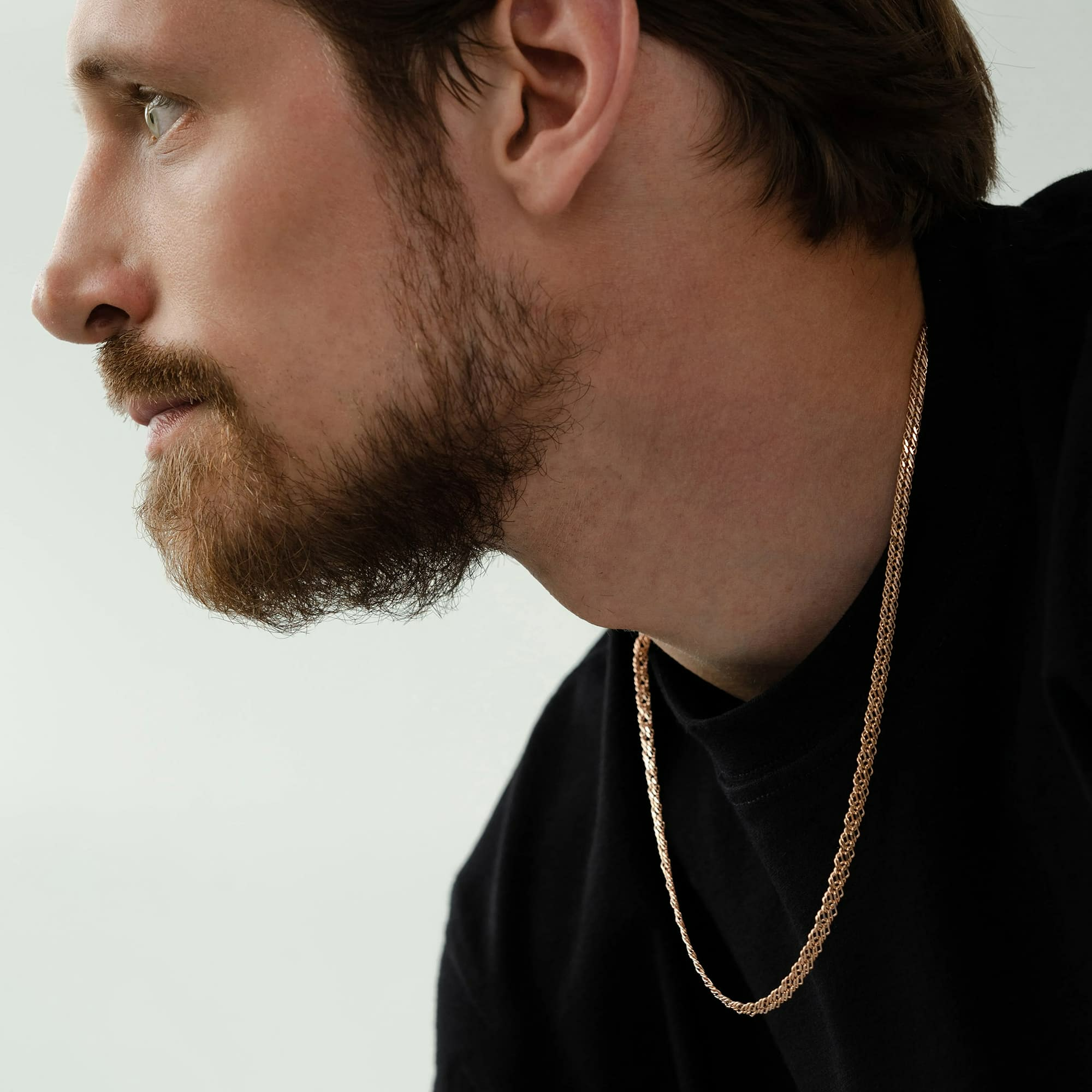 Цепь из золота 585 пробы KRASTSVETMET НЦ 12-203 d.0.40 Золото 585 пр.