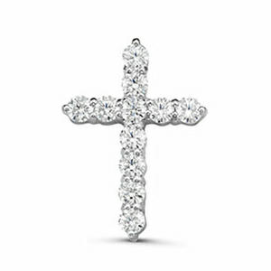 Крест из золота 585 пробы DEL'TA б080584