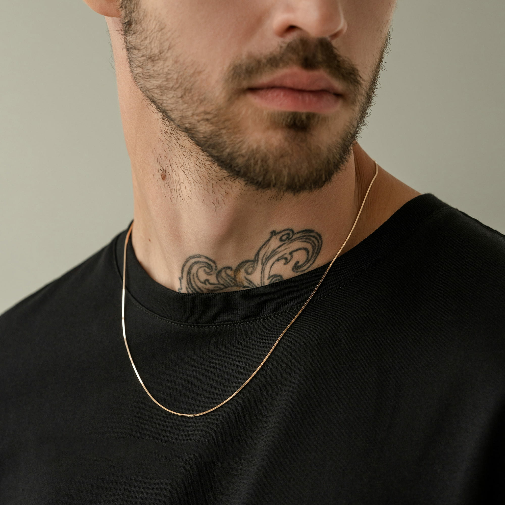 Цепь из золота 585 пробы KRASTSVETMET НЦ 12-096 d.0.30 Золото 585 пр.