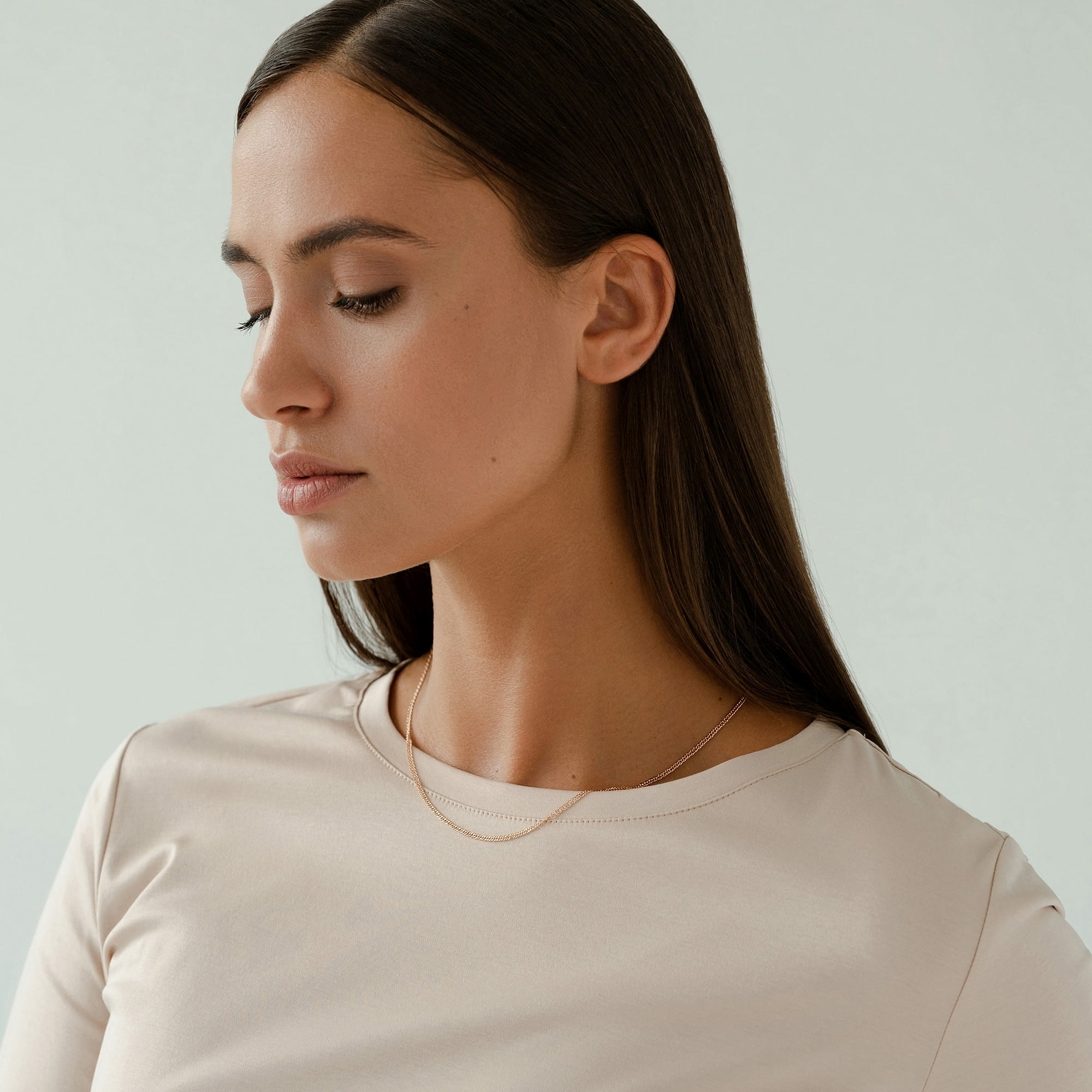 Браслет из золота 585 пробы KRASTSVETMET НБ 12-076 d.0.30 Золото 585 пр.