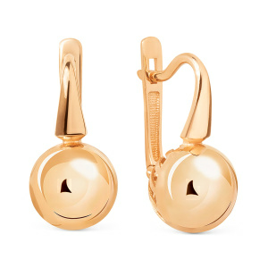 Серьги из золота 585 пробы DINASTIA 902202-1000