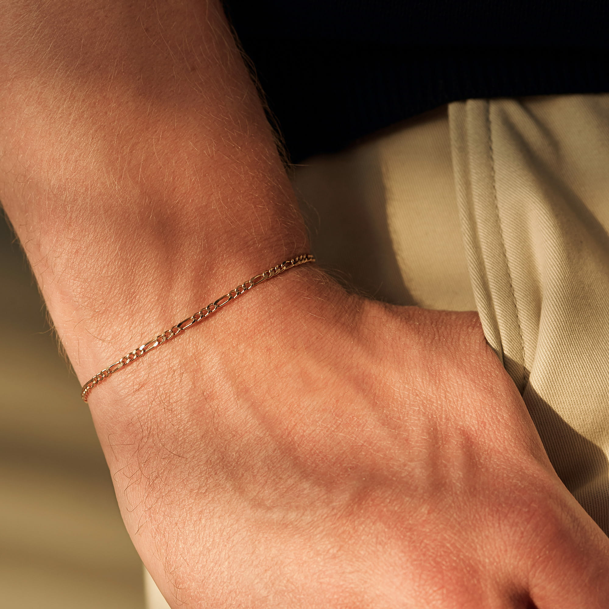 Браслет из золота 585 пробы KRASTSVETMET НБ 12-014ПГ d.0.60 Золото 585 пр.