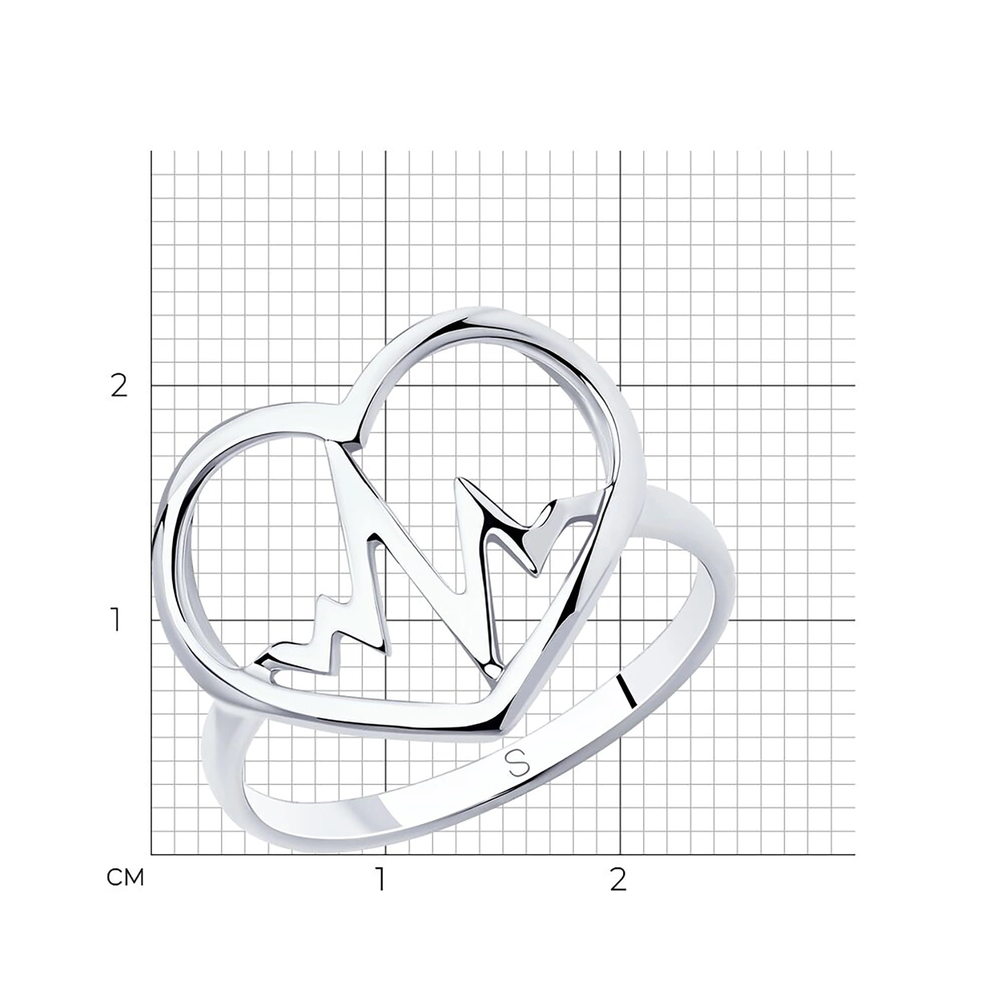 Кольцо из серебра 925 пробы SOKOLOV 94013089 Серебро 925 пр.