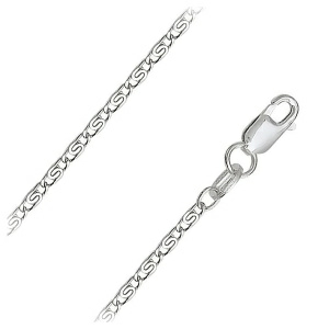 Цепь из серебра 925 пробы KRASTSVETMET НЦ 22-046Ю-3 d.0.30
