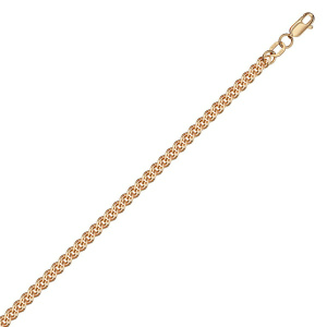 Цепь из золота 585 пробы KRASTSVETMET НЦ 12-200 d.0.50