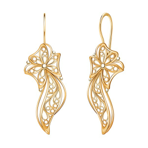 Серьги из золота 585 пробы ATOLL 2732