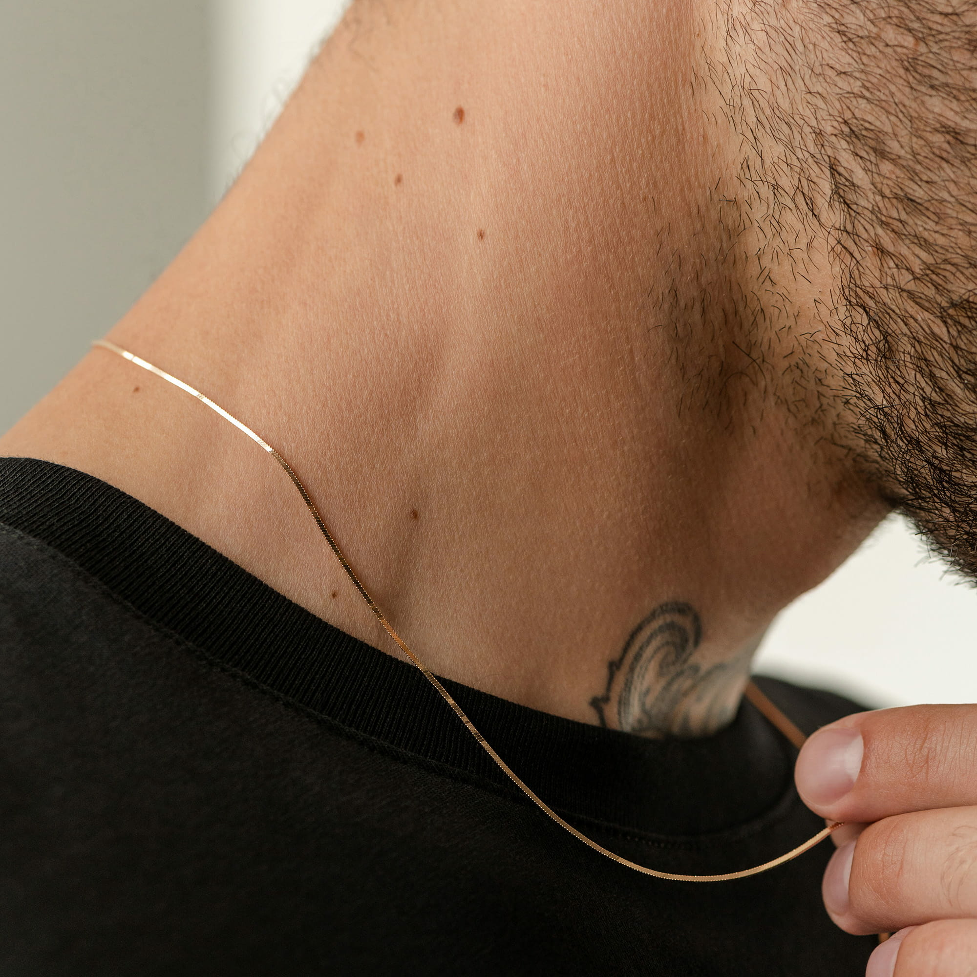 Цепь из золота 585 пробы KRASTSVETMET НЦ 12-096 d.0.30 Золото 585 пр.