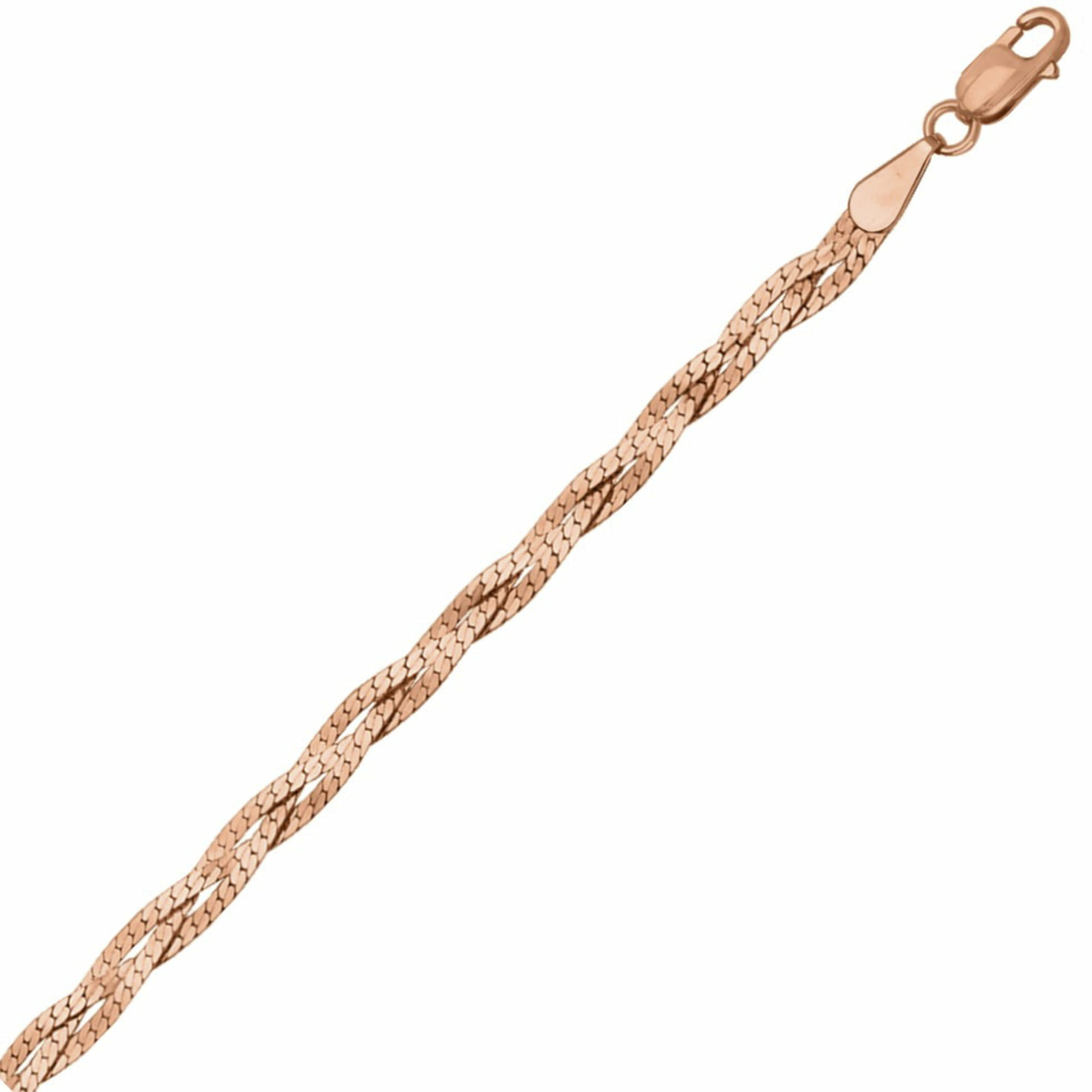 Браслет из золота 585 пробы KRASTSVETMET НБ 12-007 d.0.40 Золото 585 пр.