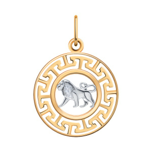 Кулон из золота 585 пробы ATOLL 5759/лев