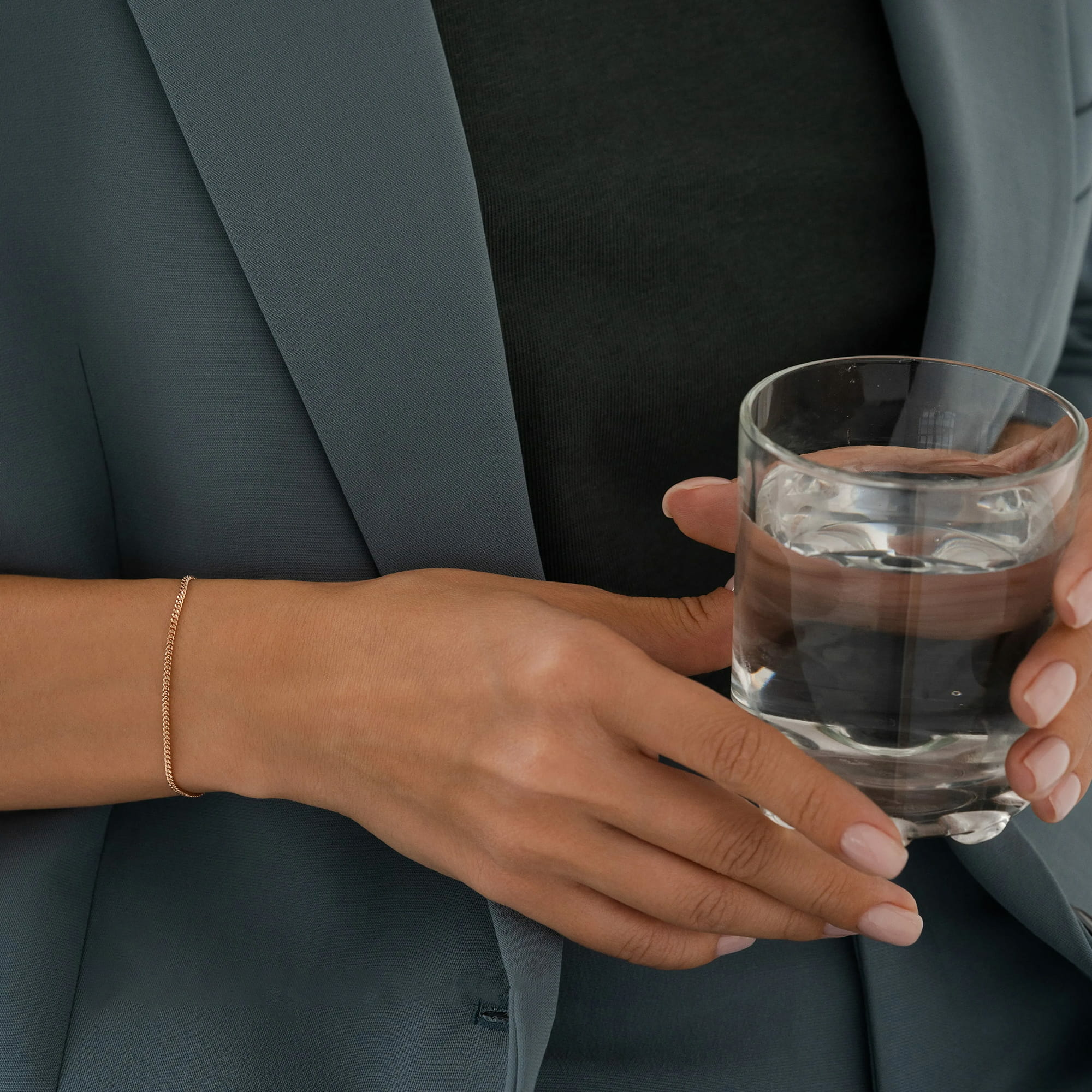 Браслет из золота 585 пробы KRASTSVETMET НБ 12-002ПГ d.1.20 Золото 585 пр.