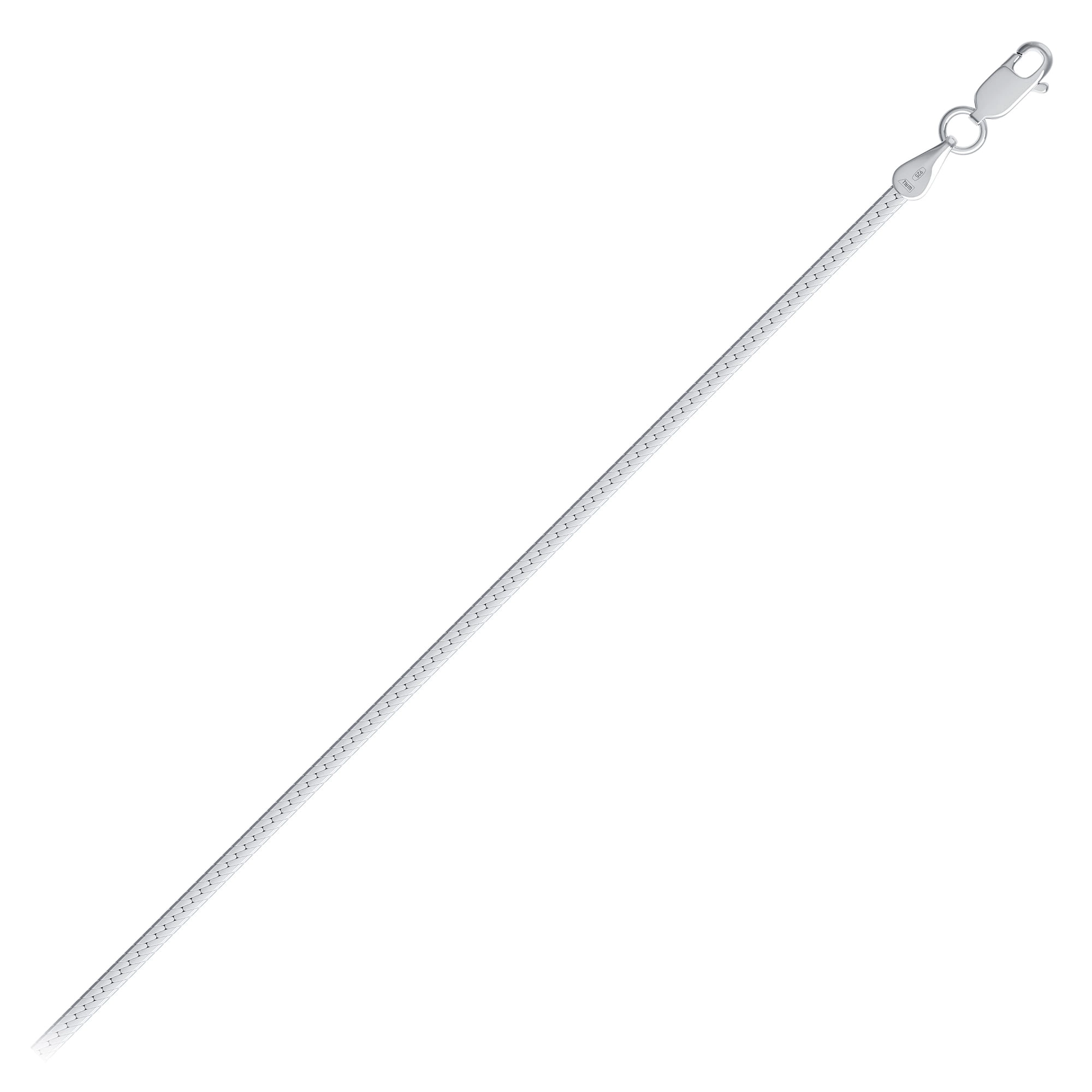 Цепь из серебра 925 пробы KRASTSVETMET НЦ 22-024Ю-3 d.0.40 Серебро 925 пр.