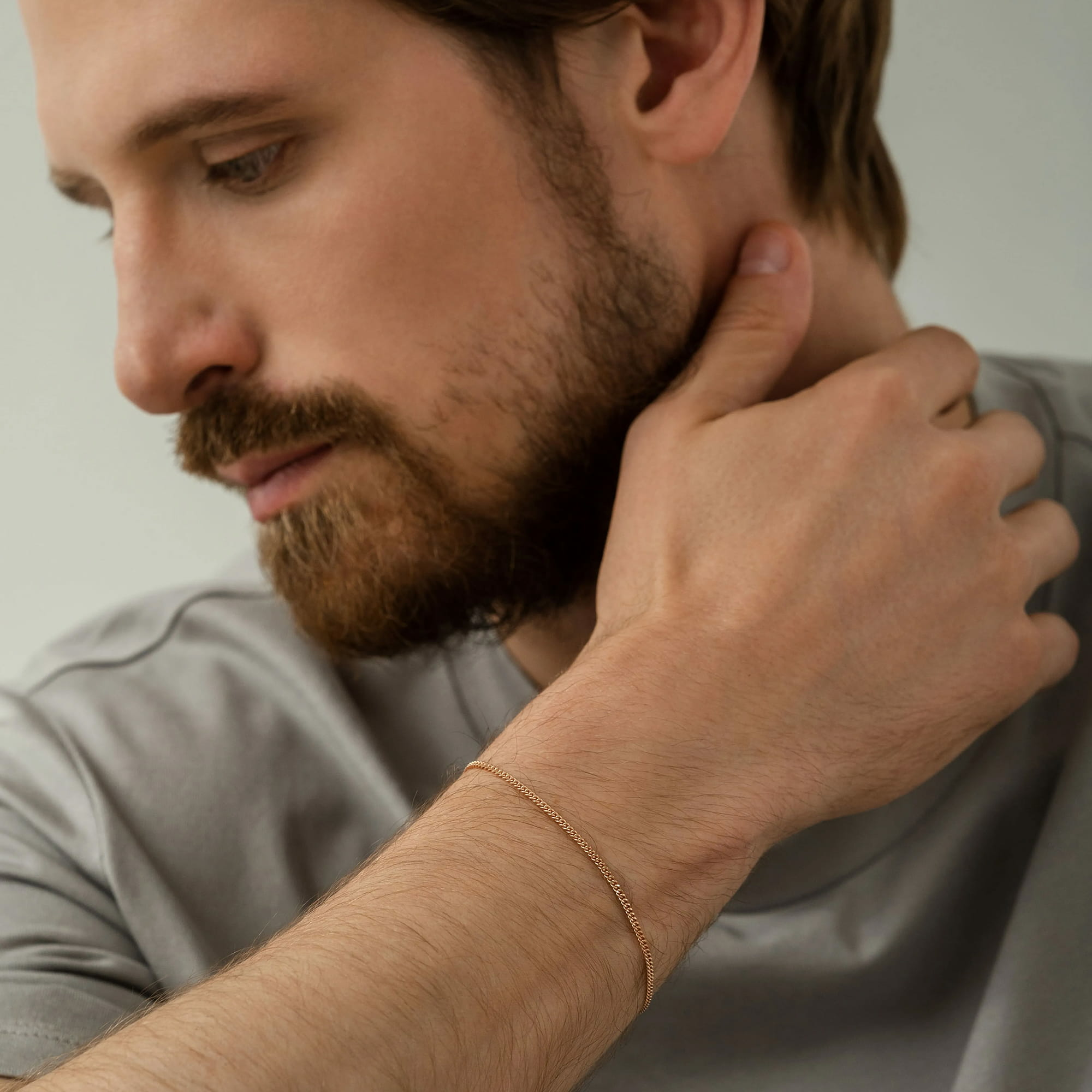 Браслет из золота 585 пробы KRASTSVETMET НБ 12-002ПГ d.1.20 Золото 585 пр.