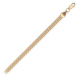 Цепь из золота 585 пробы KRASTSVETMET НЦ 12-073 d.0.35