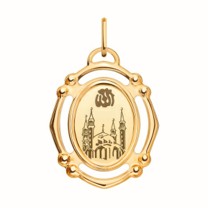 Кулон из золота 585 пробы ATOLL 3300