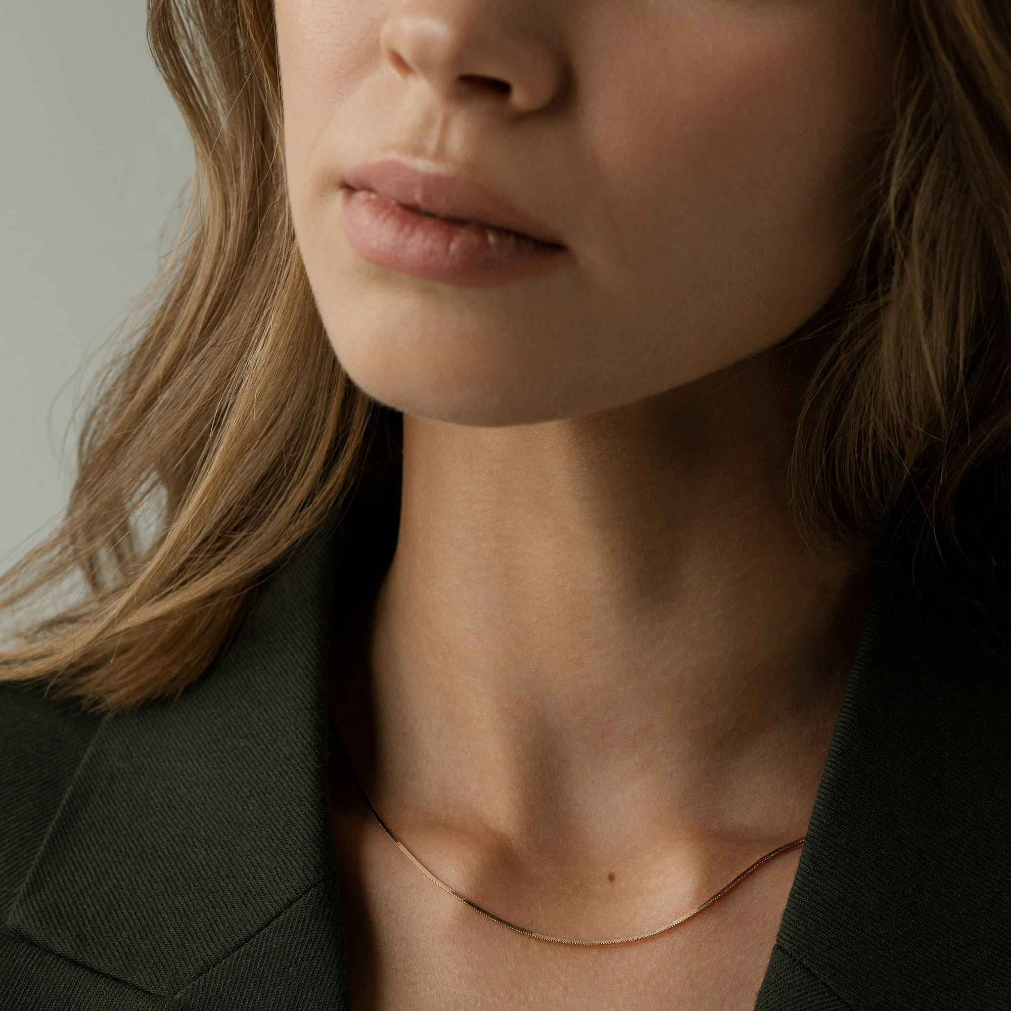 Цепь из золота 585 пробы KRASTSVETMET НЦ 12-096 d.0.30 Золото 585 пр.