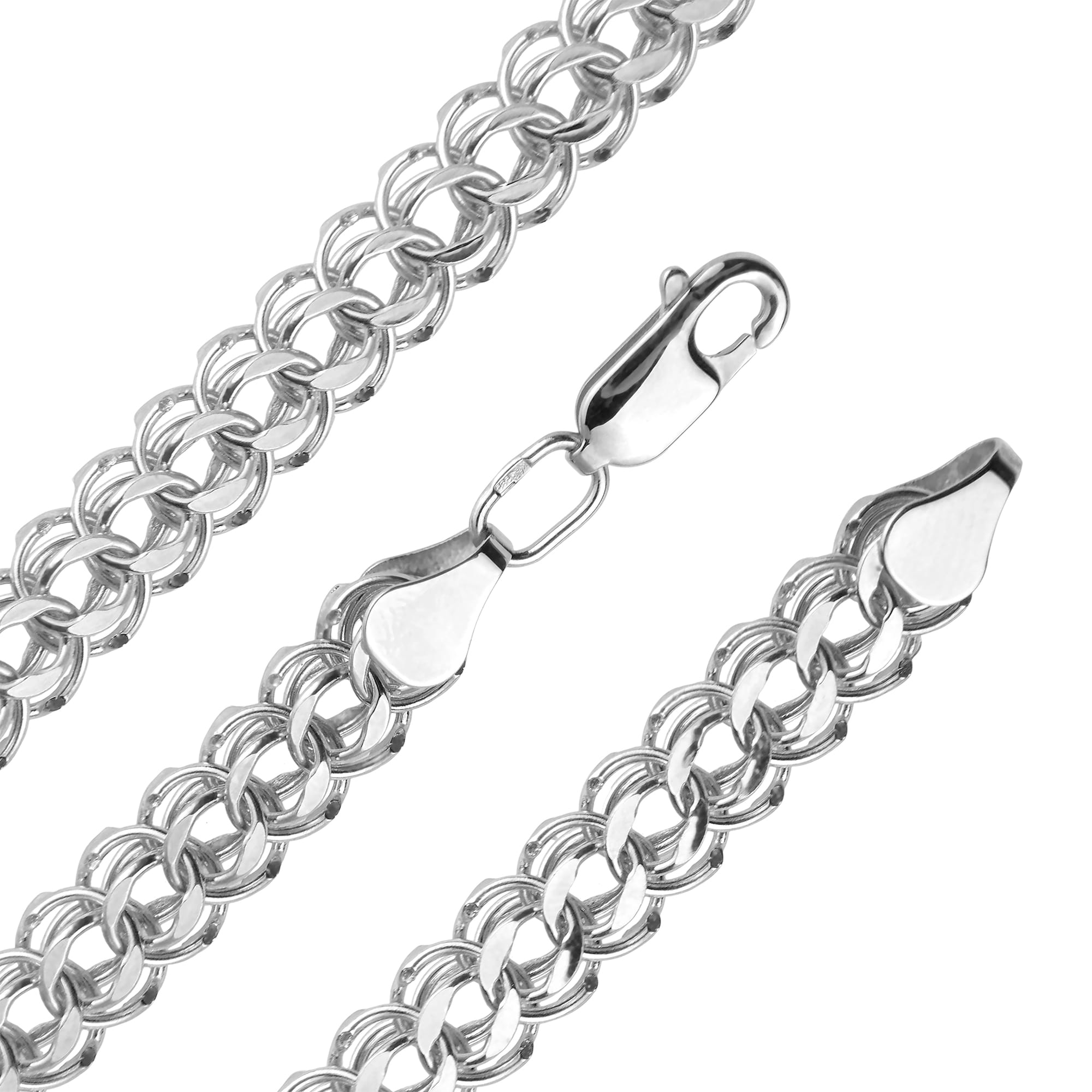 Браслет из серебра 925 пробы DZDM Б13ИТ150А2-Ср931 Серебро 925 пр.