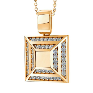 Кулон из золота 585 пробы с фианитом SANIS 01-317436