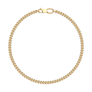 Браслет из золота 585 пробы KRASTSVETMET НБ 12-200ПГ d.0.40