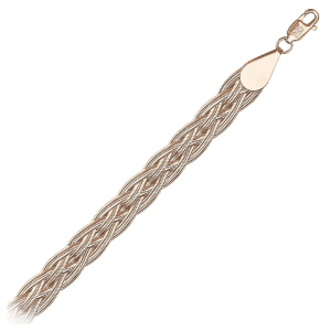 Цепь из золота 585 пробы KRASTSVETMET НЦ 12-272 d.0.35
