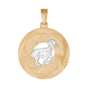 Кулон из золота 585 пробы SOKOLOV 032325