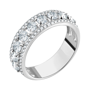 Кольцо из серебра 925 пробы с фианитом TALANT 20-72-0001-27540