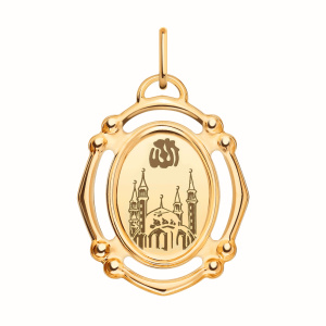 Кулон из золота 585 пробы ATOLL 3300