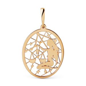 Кулон из золота 585 пробы DINASTIA 501578-1000