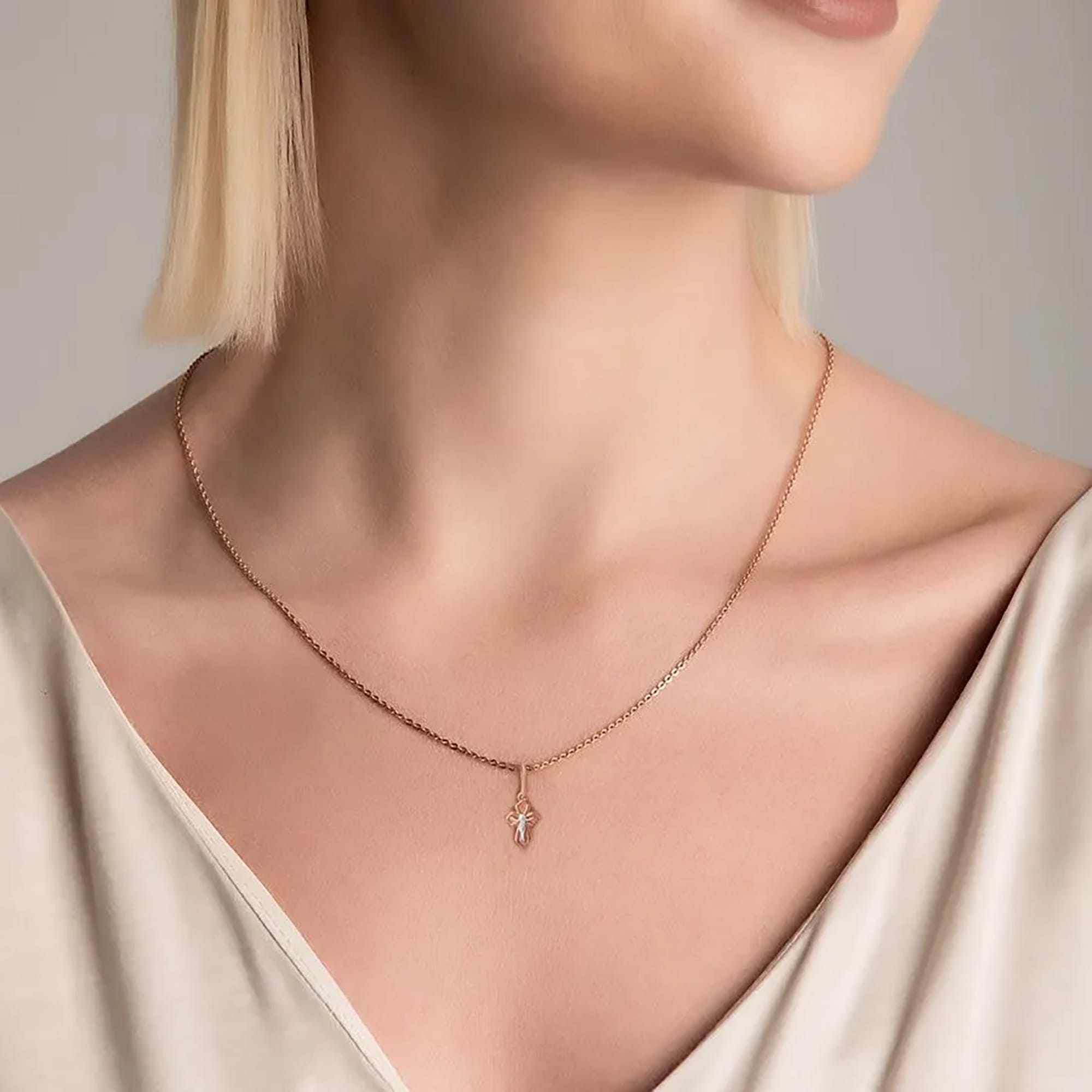 Кулон из золота 585 пробы SANIS 01-405454 Золото 585 пр.