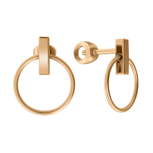 Серьги из золота 585 пробы SANIS 01-208553