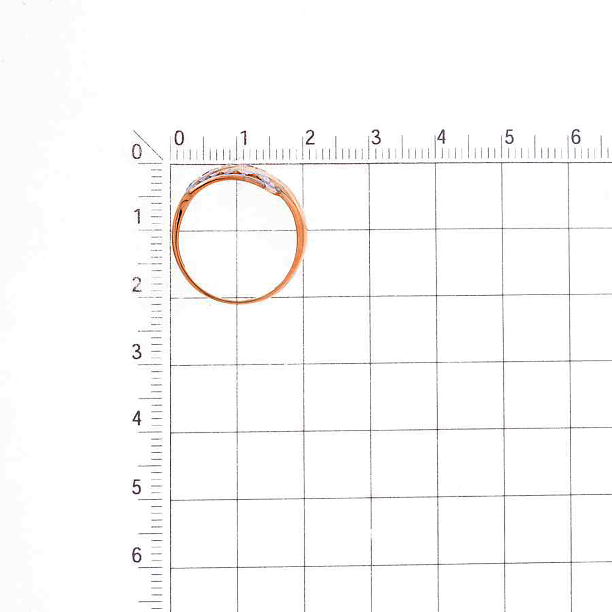 Кольцо из золота 585 пробы KARATOV Т140618629 