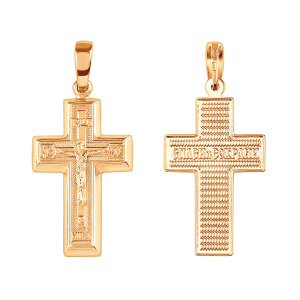 Крест из золота 585 пробы SVETLOV 35-0282-11-00