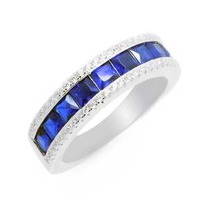 Кольцо из серебра 925 пробы с фианитом EVORA 641184