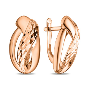 Серьги из золота 585 пробы DINASTIA 009942-1010