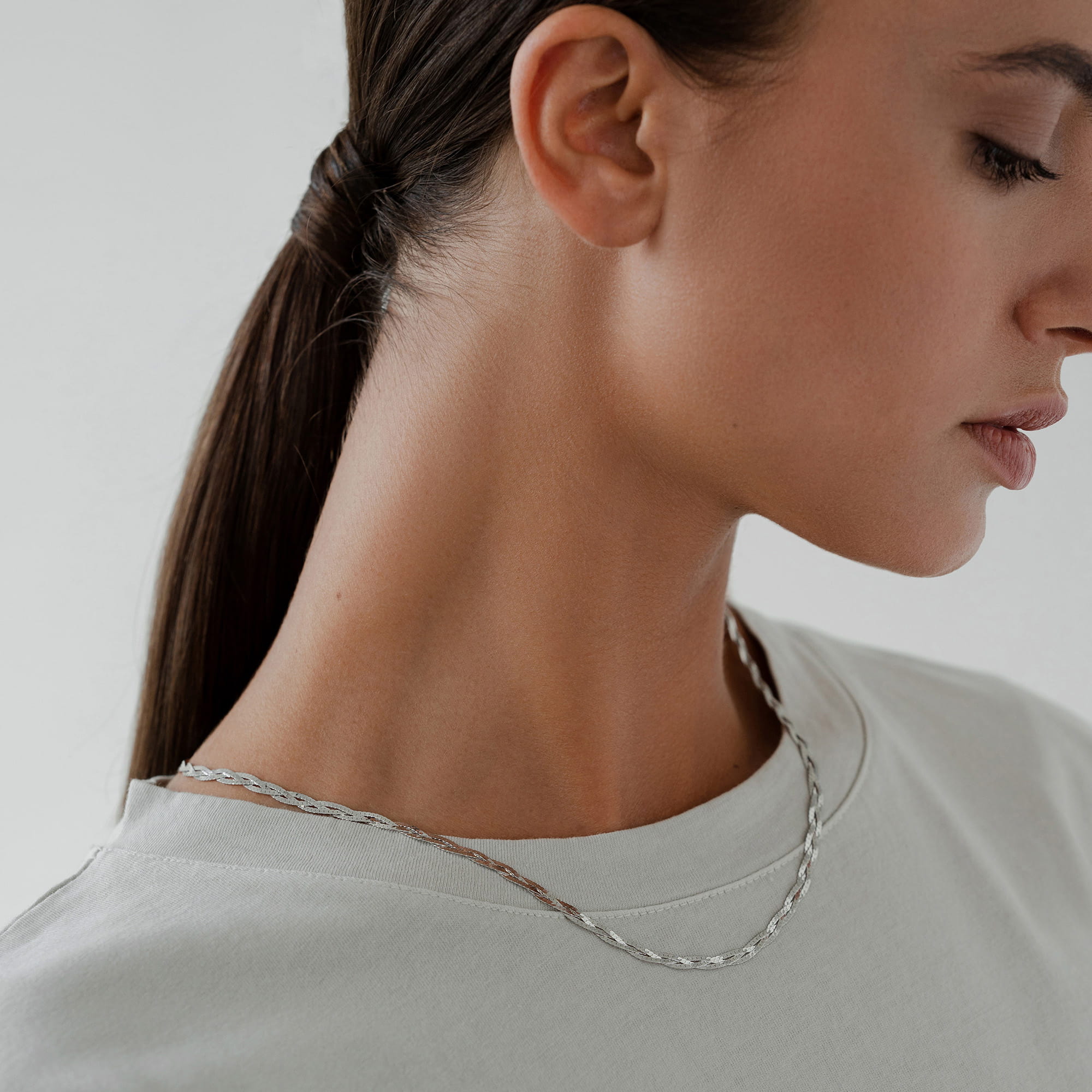 Браслет из серебра 925 пробы KRASTSVETMET НБ 22-007Ю-3 d.0.40 Серебро 925 пр.