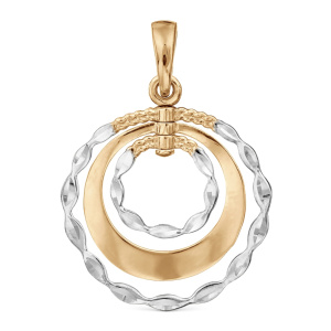 Кулон из золота 585 пробы KARATOV Т140635332