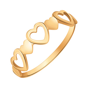 Кольцо из золота 585 пробы ATOLL 10863