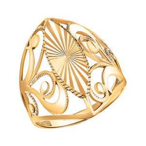 Кольцо из золота 585 пробы ATOLL 4153а