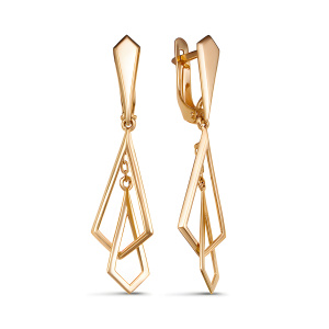 Серьги из золота 585 пробы DEL'TA 221684