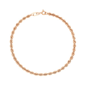 Браслет из золота 585 пробы KRASTSVETMET НБ 12-099 d.0.57